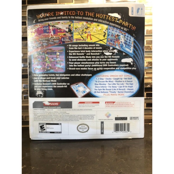Dance Dance Revolution DDR: Hottest Party‎ Dance Pad Nintendo Wii, 2007 - Picture 3 of 6